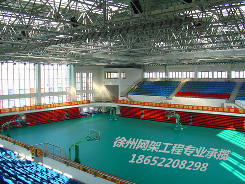 汉川体育场网架结构
